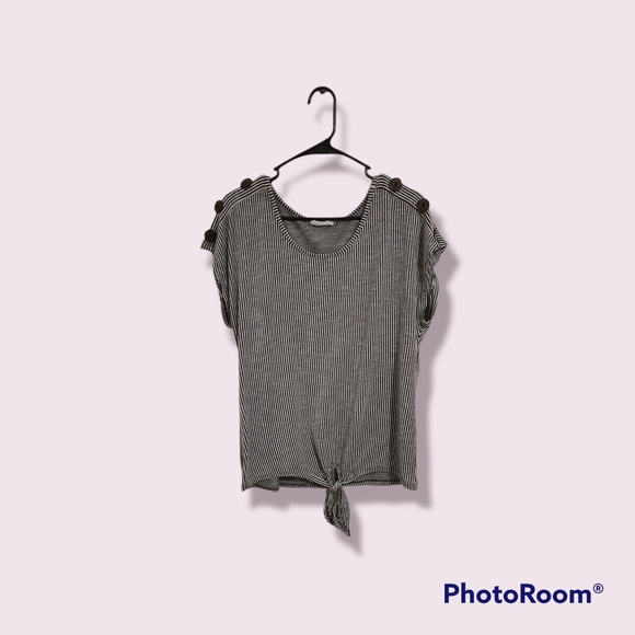 Exclusive One striped top - Picture 1 of 3